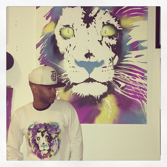 Warhol Lion 2